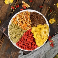 菊花五寶茶現(xiàn)貨批發(fā)120克/盒