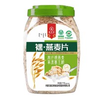 塞主糧大粒裸燕麥片桶裝1000g
