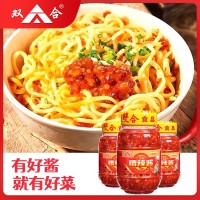 雙合糟辣醬900g辣椒醬餃子蘸點(diǎn)腸粉調(diào)料下飯醬涼拌螺螄粉鹵菜調(diào)料
