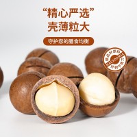 新貨夏威夷果大顆粒500g罐裝奶油味干果送開口器散裝堅(jiān)果零食批發(fā)