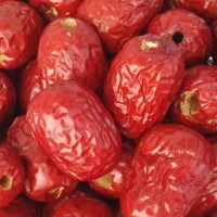 新疆去核紅棗批發(fā)代發(fā)250g 若羌清洗灰棗空心棗煮粥零食泡水紅棗