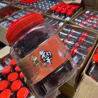 手撕牛肉干湖嶺黃牛肉溫州特產(chǎn)風干零食桶裝罐裝毛重500g香辣五香