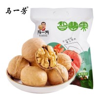 新疆特產(chǎn)紙皮核桃 批發(fā)代發(fā)185薄皮核桃500g手捏薄殼紙皮生核桃