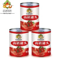 【果滿家】新鮮開胃山楂罐頭 水果罐頭425g×5罐/整箱 貼牌代發(fā)