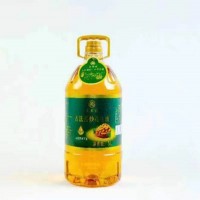 霖豐福壓榨一級植物花生食用油家庭花生糧油家用商用純正花生油5L