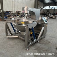 火鍋底料炒料機(jī) 大型電磁加熱全自動(dòng)行星攪拌鍋 牛肉辣椒醬炒鍋