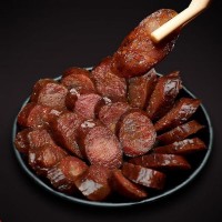 四川臘腸煙熏麻辣香腸農(nóng)家土豬臘肉風(fēng)干年貨擺攤跑江湖展銷會(huì)500g