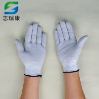 志瑞康銀纖維導(dǎo)電按摩電極理療手套 美容手套 每雙獨立包裝