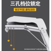 批發(fā)不銹鋼黃鱔夾抓泥鰍鉗子夾子垃圾夾子防蛇趕海工具加長鱔魚鉗