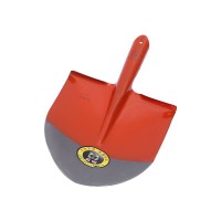 尖鍬現(xiàn)貨批發(fā)農(nóng)用工具錳鋼鐵鍬一體成型鐵鍬頭木柄淬火鐵锨尖锨