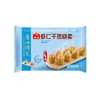 廣州酒家利口福蝦仁干蒸燒賣廣式早茶點(diǎn)心酒店茶樓港式干蒸210g