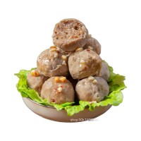 牛肉丸牛筋丸子火鍋燒烤串串 潮汕牛肉丸250g 清真認(rèn)證 代發(fā)