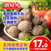 潮汕牛肉丸牛筋丸火鍋丸子關(guān)東煮麻辣燙食材食品廠家批發(fā)精品款
