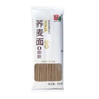 麥利源蕎麥面0脂肪面條純粗糧減低無糖精全麥黑蕎麥早餐健身營養(yǎng)
