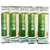 廠家直銷(xiāo) 內(nèi)蒙古特產(chǎn)河套無(wú)添加勁道速食面 銀絲空心拉面