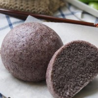 全麥饅頭粗糧雜糧饅頭無糖精孕婦早餐黑米饅頭黑米窩窩頭
