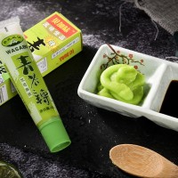 青芥辣43g/支 芥末醬 辣根軟管芥末膏料理壽司調(diào)料三文魚蘸料批零