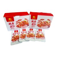 咂咂嘴香辣脆骨加魚仔盒裝湖南特產即食休閑零食爆辣小吃油炸小魚
