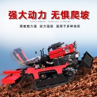 微耕機(jī)翻土旋耕機(jī)小型開(kāi)溝耕地機(jī)家用履帶式農(nóng)用犁地柴油耕田四驅(qū)