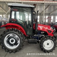 跨境出口拖拉機大中型農(nóng)用拖拉機100匹馬力水旱地兩用四輪拖拉機