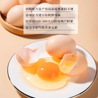 可生食無抗富硒 葉黃素土雞蛋蟲草蛋新鮮雞蛋流心溫泉蛋40枚批發(fā)