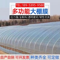 廠家直供PE透明農(nóng)用塑料薄膜塑料布加厚黑白無滴膜大棚膜PO膜批發(fā)