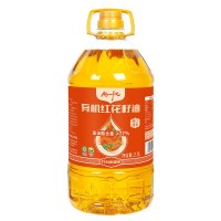 【5斤裝】新疆有機紅花籽油2.7L一級壓榨食用油家用糧油廠家批發(fā)