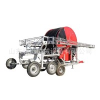 農(nóng)用JP75 90-300 400m卷盤噴灌機30米折疊桁架噴頭 移動吊桿淋灌機