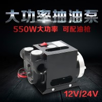 柴油抽油泵大流量自吸抽油機(jī)電動(dòng)抽油泵加油直流電油泵550w12v24v