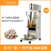 晟鋒肉丸機商用全自動肉丸成型機丸子機打魚丸豬肉丸牛肉丸肉圓機