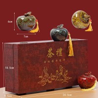茶葉禮盒裝鐵觀音金駿眉大紅袍小罐裝特級(jí)新茶過年節(jié)假日高檔送禮