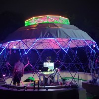 迷你型蒼穹溫室景觀類屋頂大棚輕便多功能屋頂農場球型溫室大棚