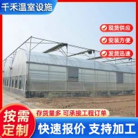 連棟大棚外遮陽農業(yè)大棚現(xiàn)貨廠家供應園林花卉草莓連棟大棚