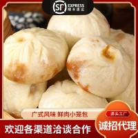 廣式小籠包家庭裝1KG肉餡小籠包早餐速食加熱即食包子點心早茶