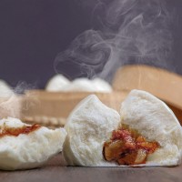 吉隆廣式叉燒包50gx6只廣東手工點心早茶營養(yǎng)速食早餐包子現(xiàn)貨