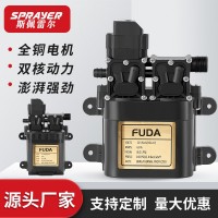 福達(dá)雙電機(jī)電動(dòng)噴霧器隔膜泵關(guān)槍停機(jī)壓力泵農(nóng)用高壓洗車抽水泵