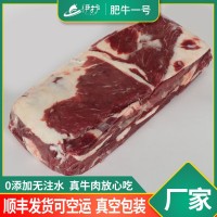 國產(chǎn)清真牛肉肥牛一號 伊護(hù)肥?？汕衅逝＞?新鮮冷凍魯西黃牛肉