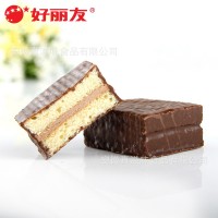 好麗友派批發(fā)6枚Q蒂榛子摩卡蛋糕派零食辦公室休閑食品爆款網(wǎng)紅
