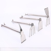 園林園藝工具不銹鋼小鋤頭耙頭尖鎬農(nóng)用工具種菜花園花除草戶外鋤