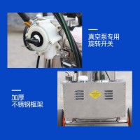 牛羊駱駝專用擠奶機(jī) 真空泵擠奶機(jī) 不銹鋼單雙桶電動(dòng)脈動(dòng)擠奶設(shè)備