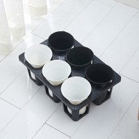 蓄水透氣萬象花盆托架 大號多肉育苗盤 6格花盆托盤托架廠家批發(fā)